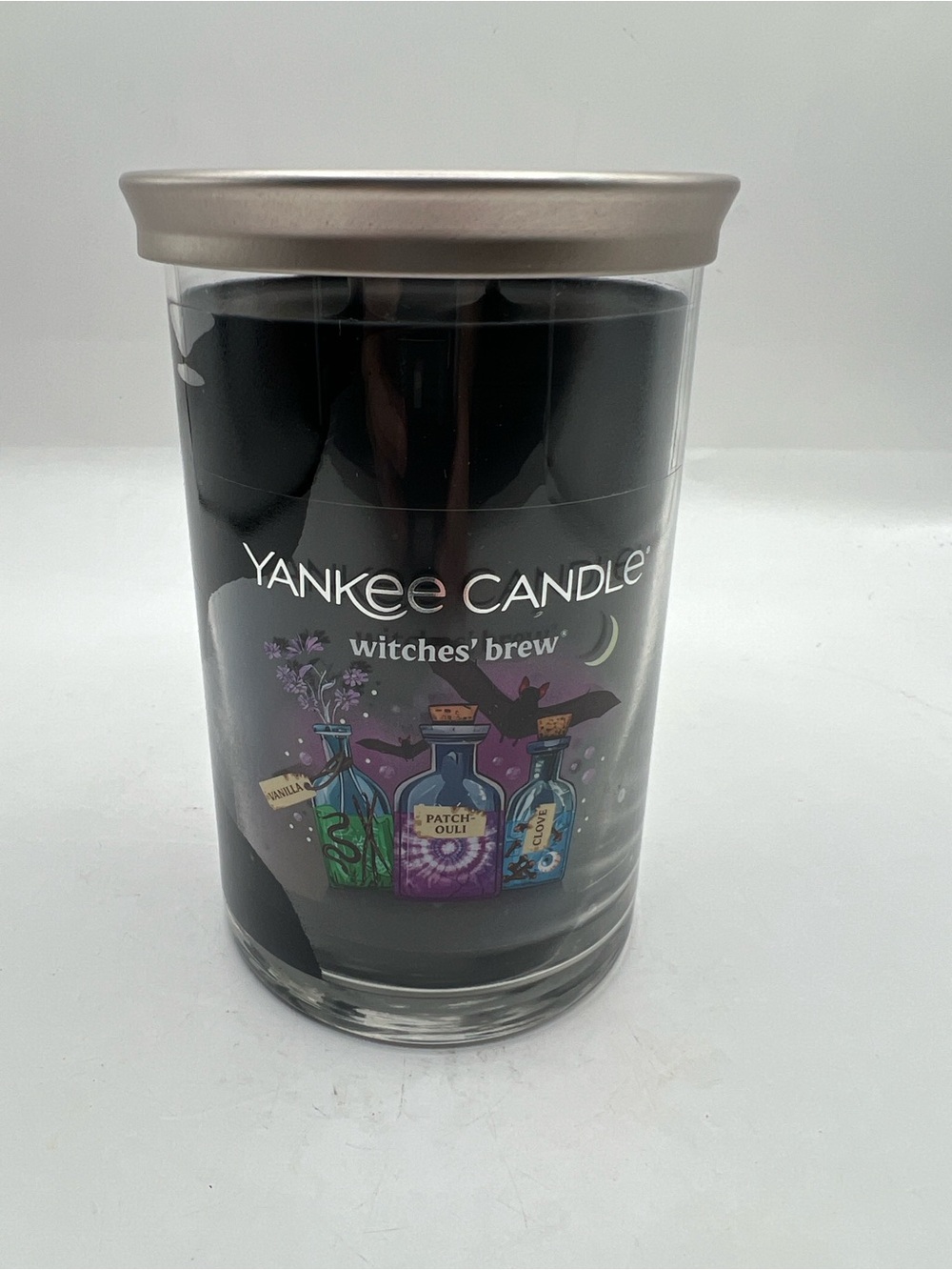 Yankee Candle Witches' Brew Jar Candle - Black & Silver Lid